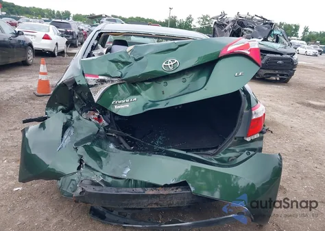 2016 Toyota Corolla Le from USA, damaged, VIN 2T1BURHE3GC566249